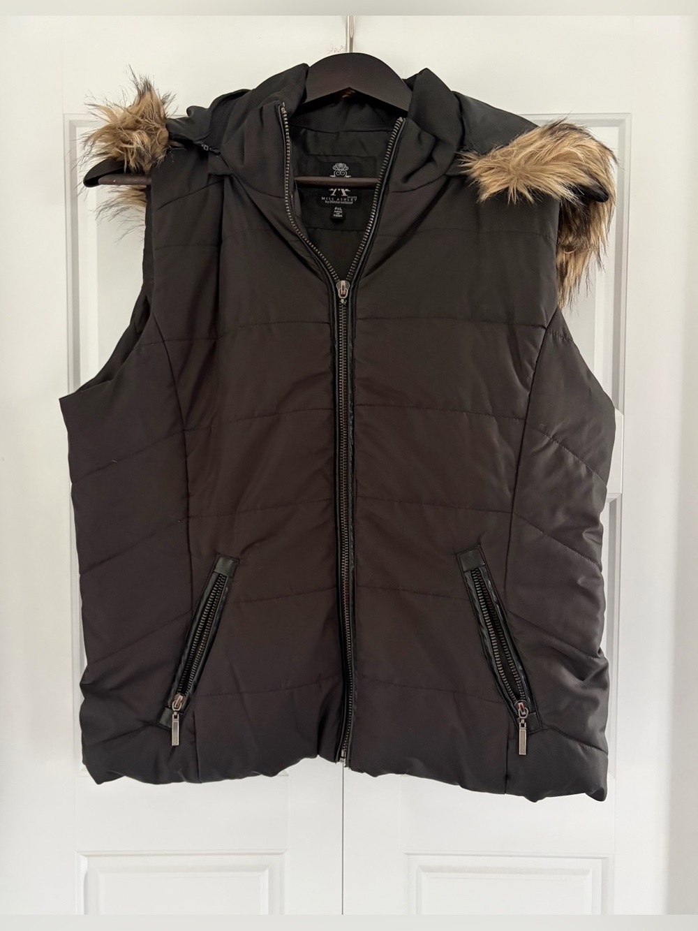 Black Puffer Vest